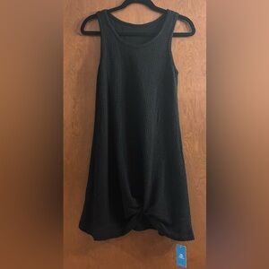 Black Swimsuit Cover up tank dress